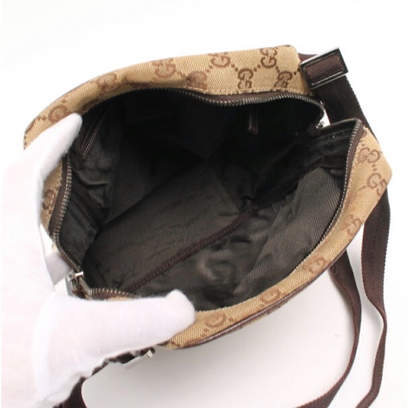 Gucci GG Pattern Canvas Mini Crossbody Bag - Picture 3 of 7